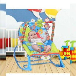 Baby Bouncer Infant To Toddler Rocker & Seat With Vibrations And Removable -Toy Bar