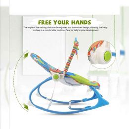 Baby Bouncer Infant To Toddler Rocker & Seat With Vibrations And Removable -Toy Bar