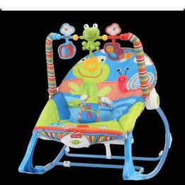 Baby Bouncer Infant To Toddler Rocker & Seat With Vibrations And Removable -Toy Bar