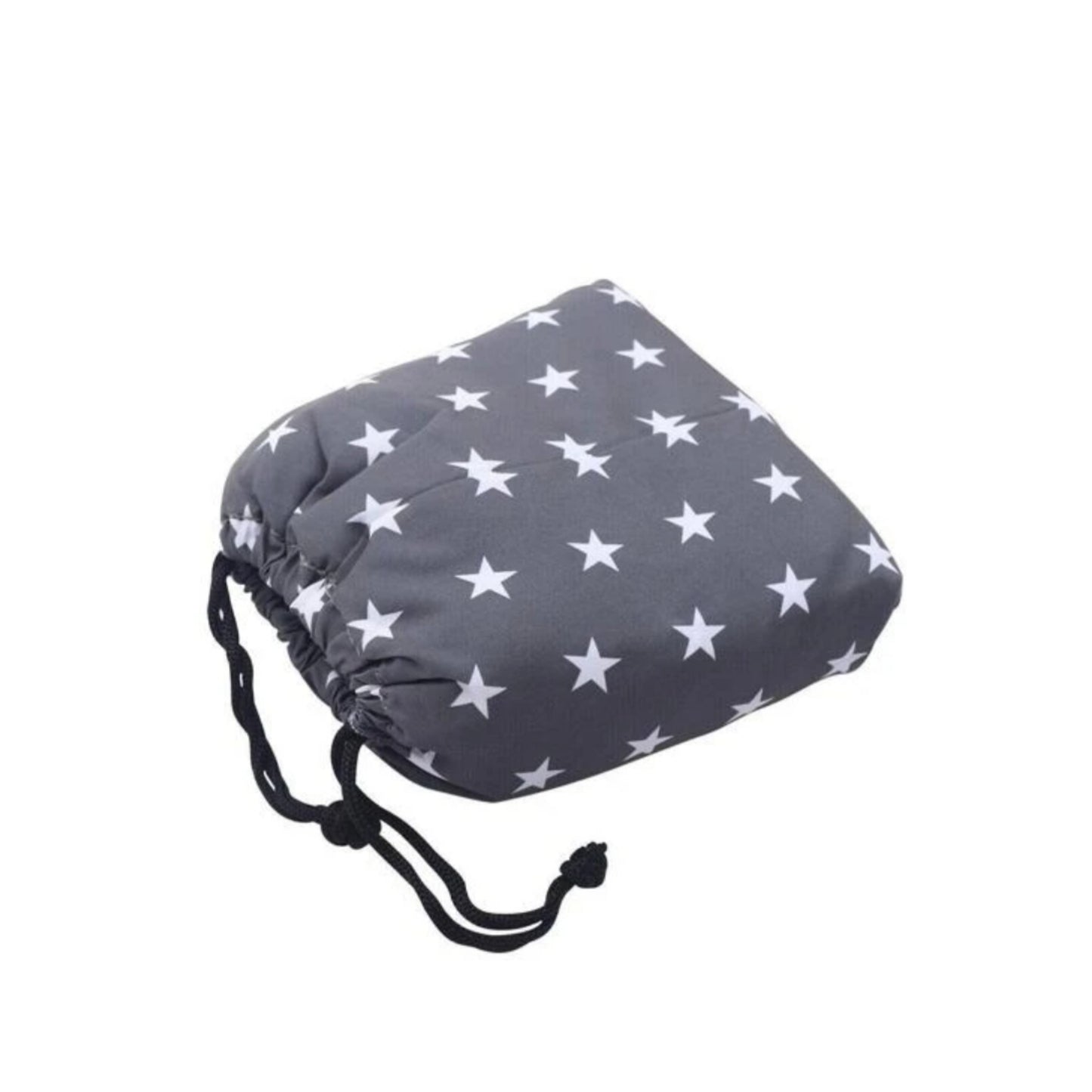 1pc Baby Star Printed High Chair With Safety Belt, Portable Booster Seat For Feeding, Travel, And Outings - Hands-Free Chair Cover And Safety Strap For Babies Aged 6-30 Months, Birthday Gift