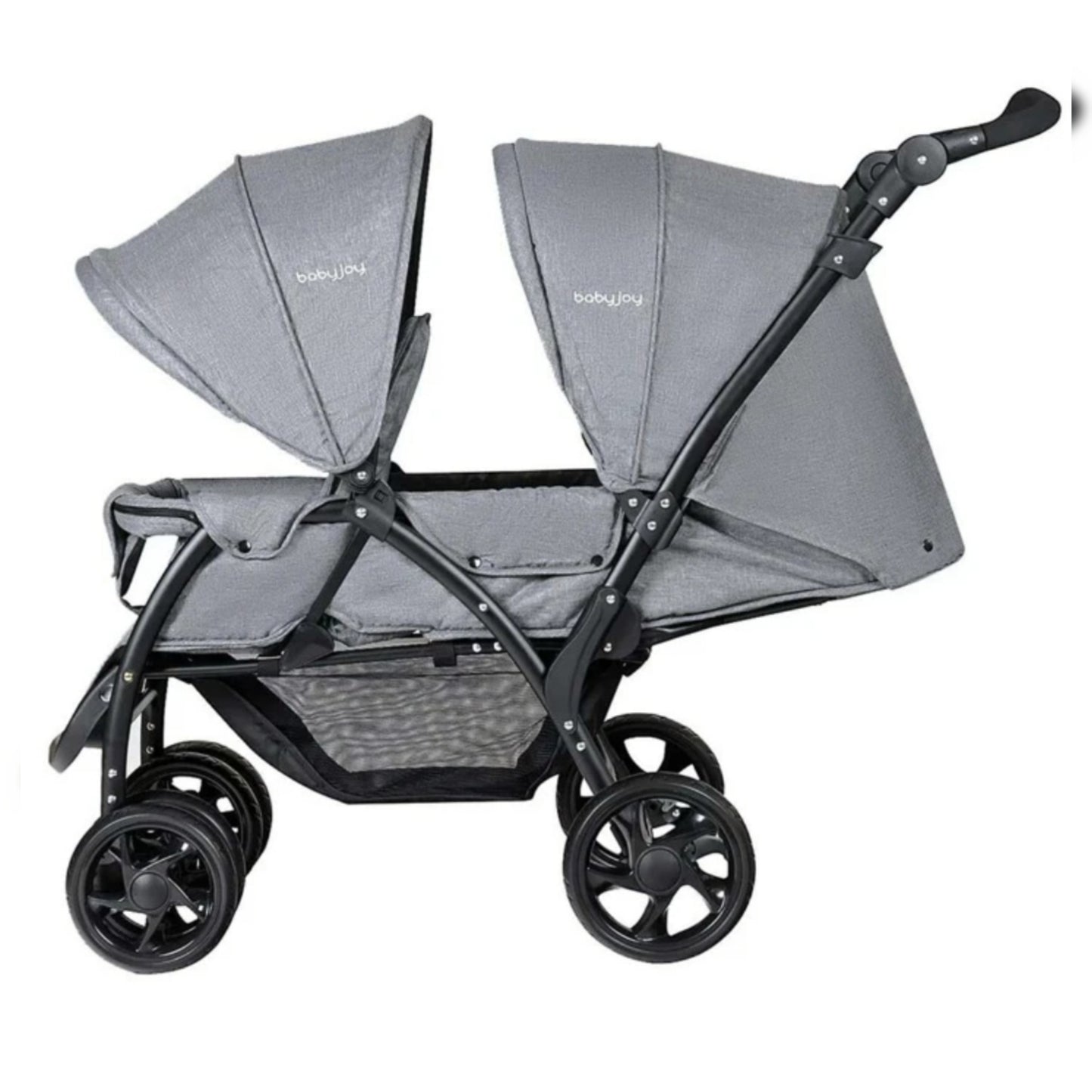 Foldable Twin Baby Double Stroller Lightweight Travel Stroller Infant Pushchair
