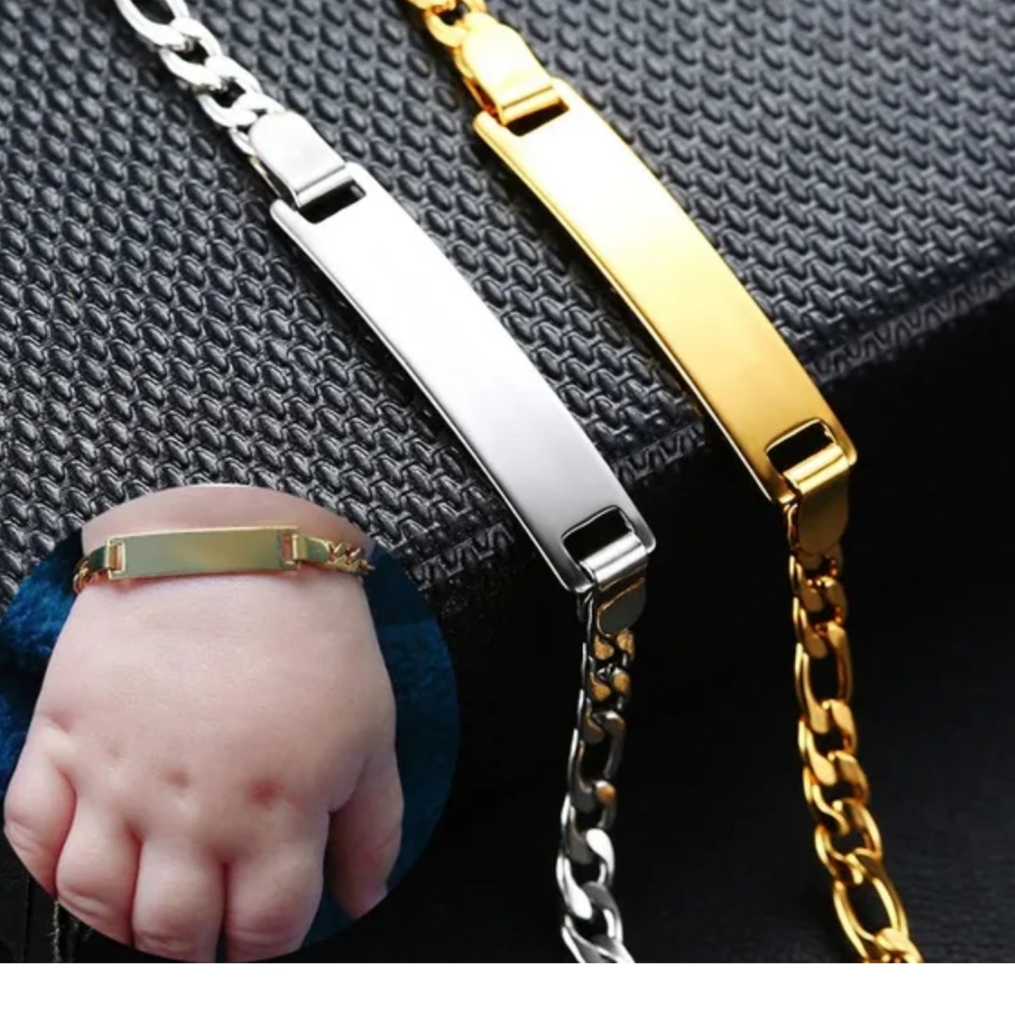 14k Plated Kid's Gold Bracelet